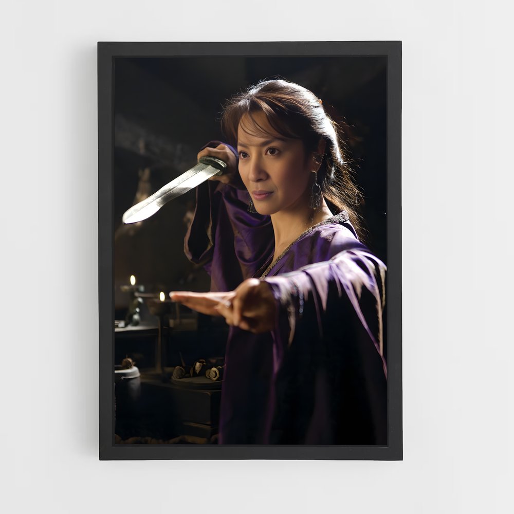 Poster L'Élégance Mortelle – affiche Kung Fu (vue 2)